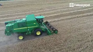 Ny John Deere T550i skurtresker