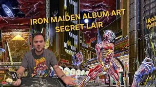Unboxing the Secret Lair Iron Maiden Album Art
