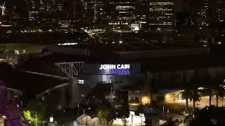Transition to John Cain Arena