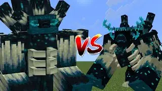 king mutant warden vs mutant warden - 1v1 - Minecraft mob battle