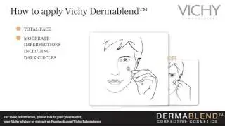 DERMABLEND APPLICATION TECHNIQUE VIDEO  Ultra Corrective Foundation Cream Stick by VICHY