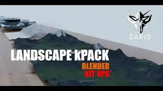 Blender Kit Ops - Landscape kPACK - Kitbash