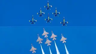 2026 Blue Angels & Thunderbirds Air Show Routine NAF El Centro