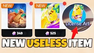 New Item License Art Pikachu & Dragonite in Shop - Pok&eacute;mon Unite