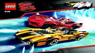 LEGO instructions - Speed Racers &trade; - 8159 - Racer X & Taejo Togokhan
