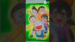Doraemon drawing #drawing #jishan #art #painting #Doraemon #pencil art