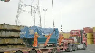 MPET transports #ProjectCargoIMO as breakbulk on a container vessel