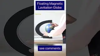 floating magnetic globe |daily home gadgets | #shorts | #youtubeshorts |  floating globe world map