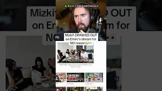 MizKif Crashing out on Emiru&rsquo;s Live-stream For No Reason 👀
