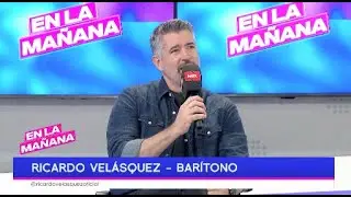 Un café con Ricardo Velásquez - Barítono. Nos habla de su nueva producción musical 
