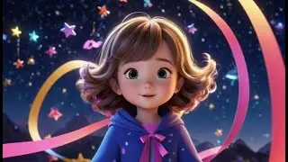 Twinkle Twinkle Little Star Sky Ribbon Journey | Best Nursery Rhymes and Kids Songs Collection