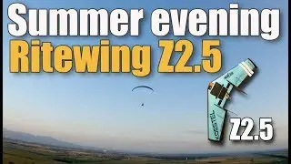 Ritewing Wing Z2.5 : Summer evening Flight #koestelfpv