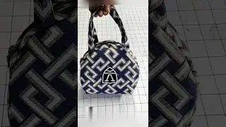 Round bag sewing tutorial #sewing