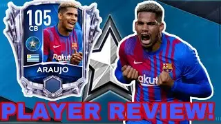 STAR PASS ARAUJO 105 RATED PLAYER REVIEW AND GAMEPLAY ! | FIFA MOBILE 21!