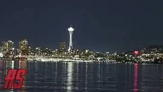 Santa Flying at Mach 12 Drops Presents Over Seattle | HollywoodScotty VFX