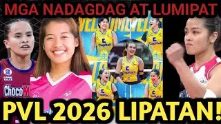PVL 2026 UPDATES LIPATAN SERYE ALAMIN MGA NATANGGAL AT NADAGDAG SA TEAMS SA PVL! JANUARY 7, 2026
