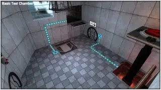 Portal Small Test Chamber, Hammer Editor Build