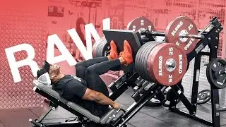 RAW LEG WORKOUT *sets and reps included | Unfiltered Episode 1