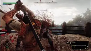 Blades of Fire Demo - checking ou the combat