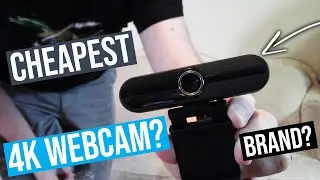 Распаковка веб-камеры 4K XPCAM Ultra HD для трансляций на YouTube и Twitch