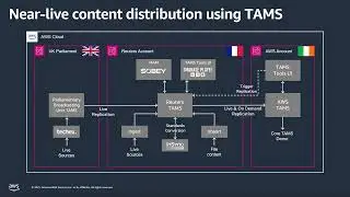 Near-live news distribution using TAMS