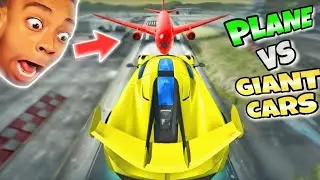 Giant Cars VS Plane💀| Extreme Car Driving Simulator 😱