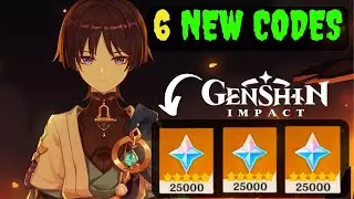 6 NEW GENSHIN IMPACT REDEEM CODES 2022 - GENSHIN IMPACT CODES | CODE GENSHIN