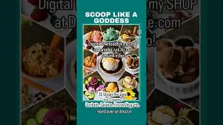 ✨ Scoop Like a Goddess is LIVE 🍦 Hardcover on Amazon & digital at DanielleLivnLife.com #cookbook