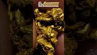 what real gold looks like before cleaning #shorts