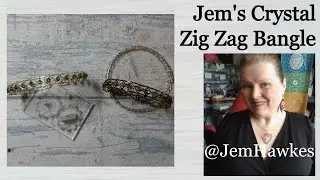 Jem Hawkes' Zig Zag Bangle  with the Wire Crinkler Tool Tutorial