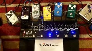 VITOOS VLP-8 Programable Looper-Effects Control Station