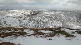 Llangynog to Moel Sych winter mountain running