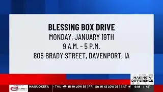 KWQC to host Blessing Box Drive