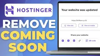 Как удалить страницу Hostinger &laquo;Скоро появится&raquo; (руководство 2025 г.)