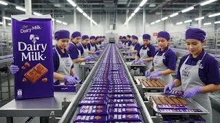 How Dairy Milk is Made (FULL PROCESS)