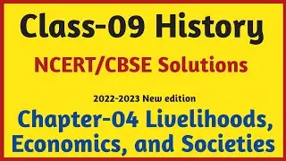 Class-09 History Chapter 4 Question Answer | Livelihoods Economics and Societies Question Answer |