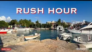 What Rush hour looks like in Bayahibe 🇩🇴 Holiday Break 
