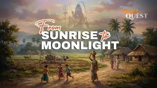 A Day in an Indian Village | From Sunrise to Moonlight | AI Cinematic Art Film #life 