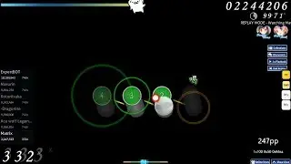osu! | Matrix | Memme - Extreme Fantasy [Hard] +HR,DT 99.30% FC 282pp