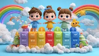 🌸 January Se December 🌸  ''cartoonkids''  Hindi Cartoon for Kids