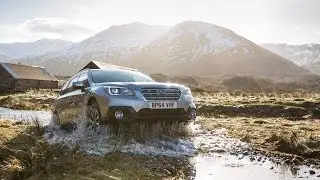 Subaru Outback filming in Scotland - Behind the Scenes
