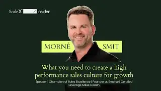 How to create a high-performance sales culture for growth w/Morn&eacute; Smit #podcast #podcasts #business