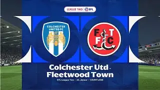 EA Sports FC 26 | Colchester vs Fleetwood Town - EFL League Two | Gameplay PS5