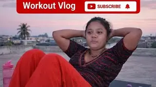 My workout 💪routine vlog #workout #vlog @ShivaniKumariOfficial  