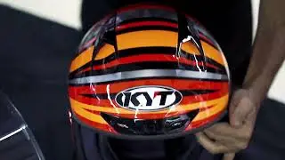 KYT NZ Race/NFR Visor Attachment & Removal