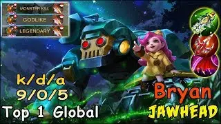 The destroyer | Jawhead Never Die | Top 1 Global Jawhead Gameplay By Bryan - Mobile Legends