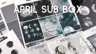 Let's UNBOX April Sub Box