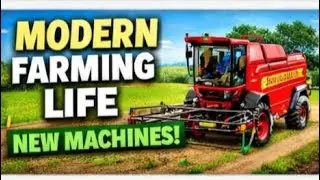 playing a tractor simulator 3d game in trolley tournament #video