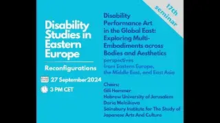 Disability Performance Art in the Global East