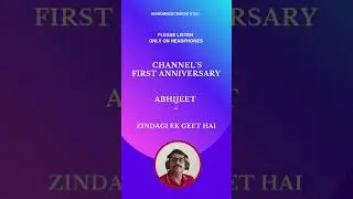V#105 l&nbsp;Abhijeet&nbsp;l&nbsp;Zindagi Ek Geet Hai&nbsp;l&nbsp;Film: Yash(1996)&nbsp;l&nbsp;R Sumesh l #HindiMusicMagic